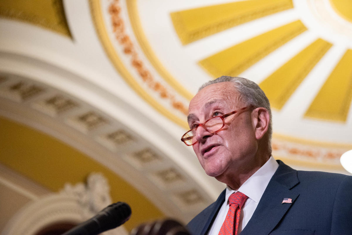 Schumer Slams House GOP Plan for Israel Aid