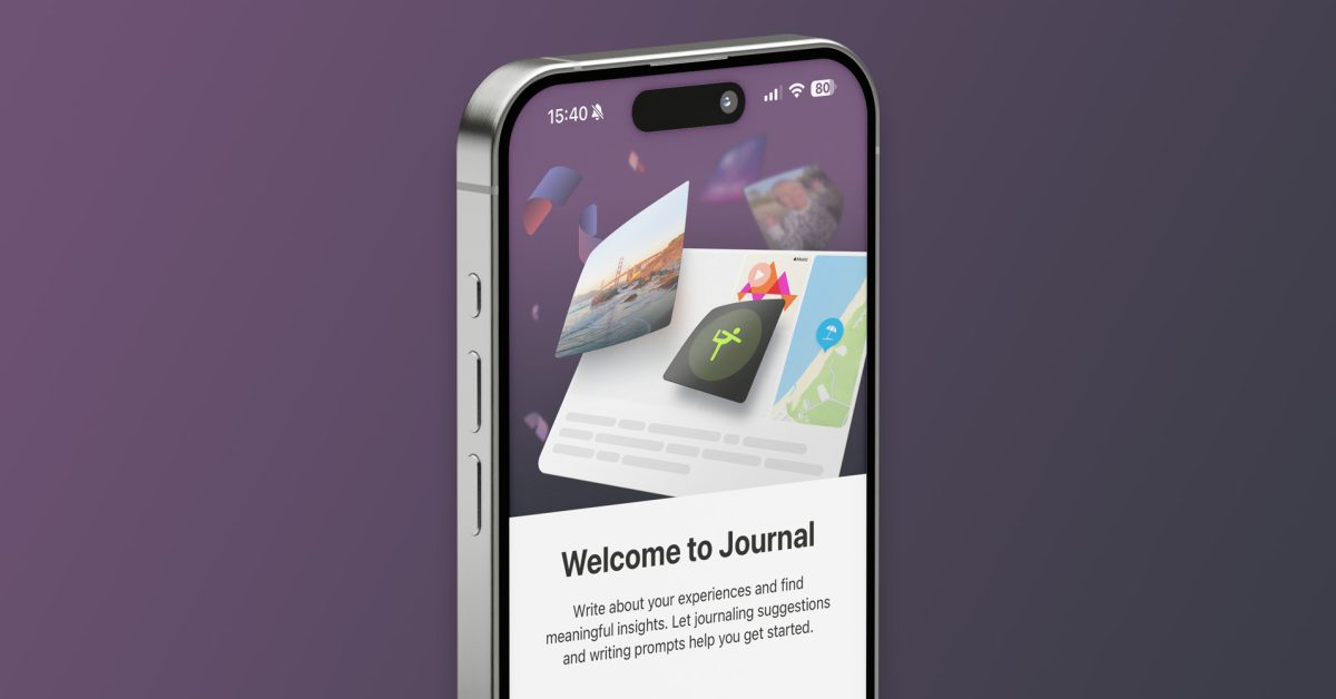 Apple's new Journal app won't be available on iPad and Mac