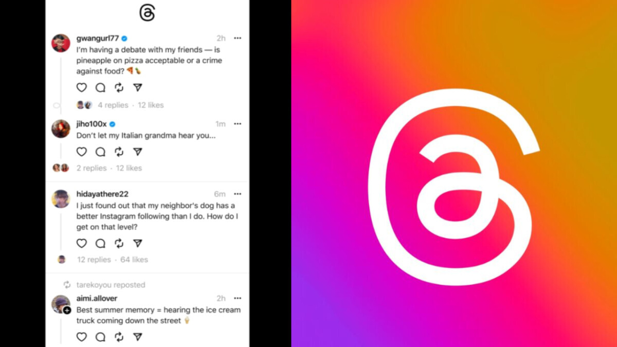 New Threads update brings an in-app GIF picker and support for polls
