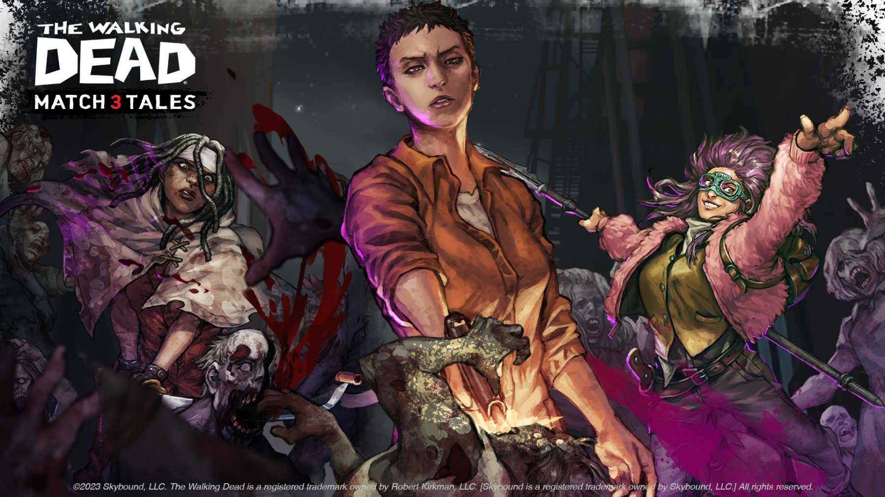 The Walking Dead Match 3 Tales Storms onto the App Store