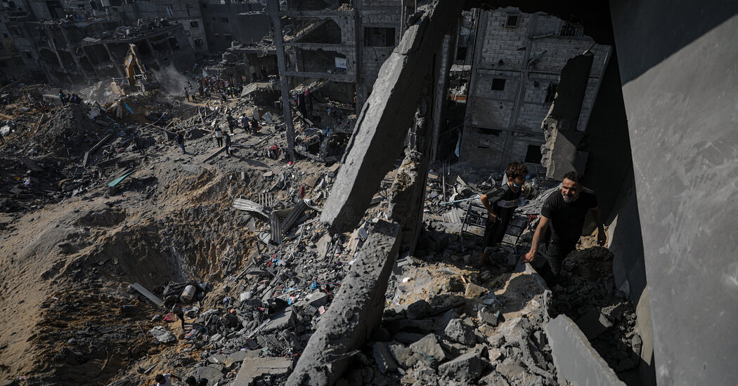 Gaza Doctor Describes ‘Horrific Scenes’ After Israeli Airstrikes on Jabaliya