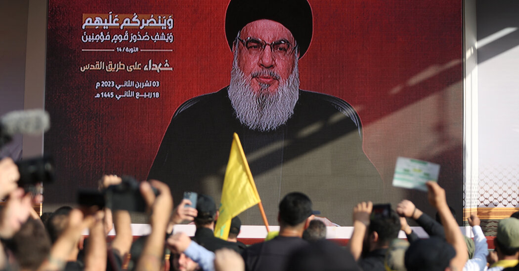 Hezbollah’s Leader Addresses Followers on Israel-Gaza War