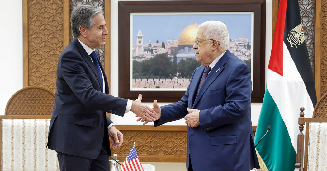 Blinken Meets With Palestinian and Iraqi Leaders in Bid to Contain Gaza War