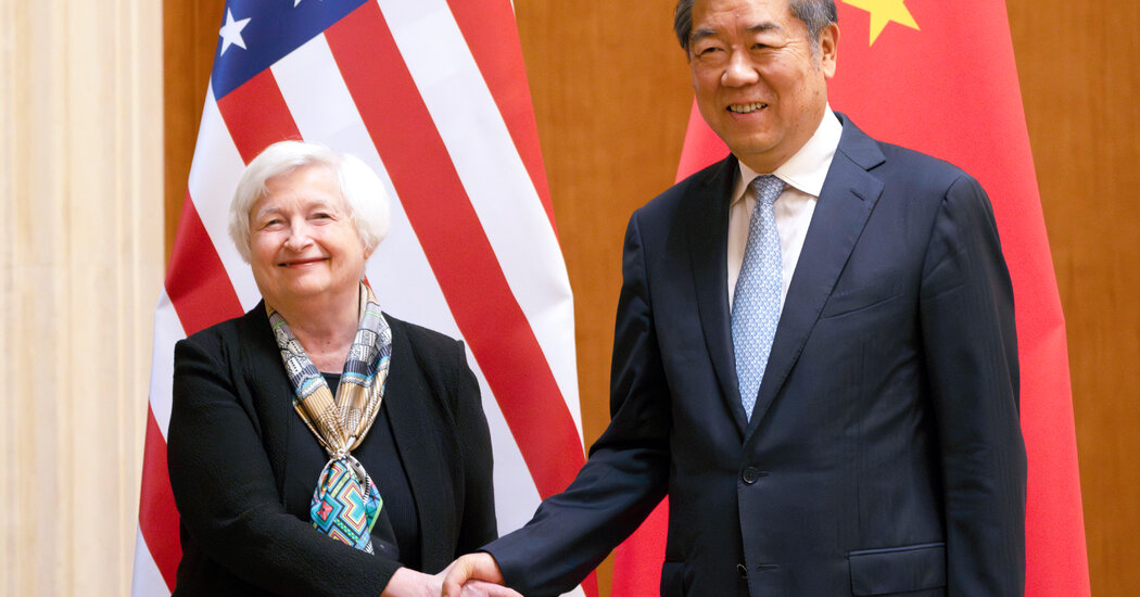 Janet Yellen, U.S. Treasury Secretary, Will Meet With Chinese Counterpart