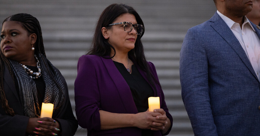 White House Condemns Tlaib’s Embrace of Phrase Used by Pro-Palestinian Groups
