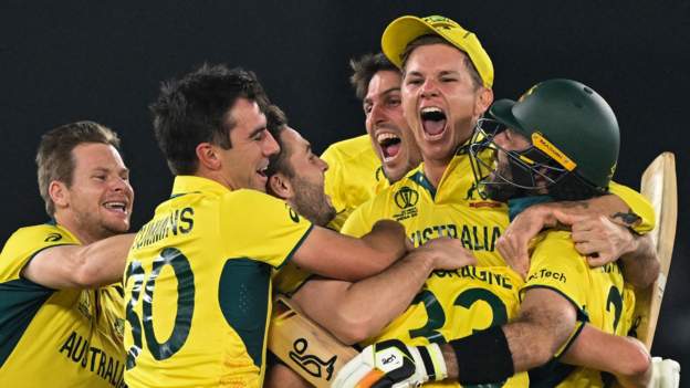 Cricket World Cup 2023: Australia stun hosts India to win sixth title as Travis Head hits century