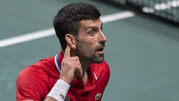 Davis Cup Finals 2023: Novak Djokovic seals Serbia's win over Great Britain