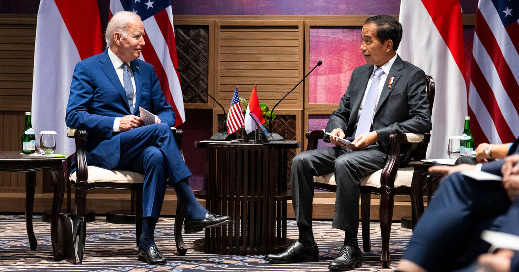 Biden Strengthens Ties With Indonesia Despite Tensions Over the War in Gaza