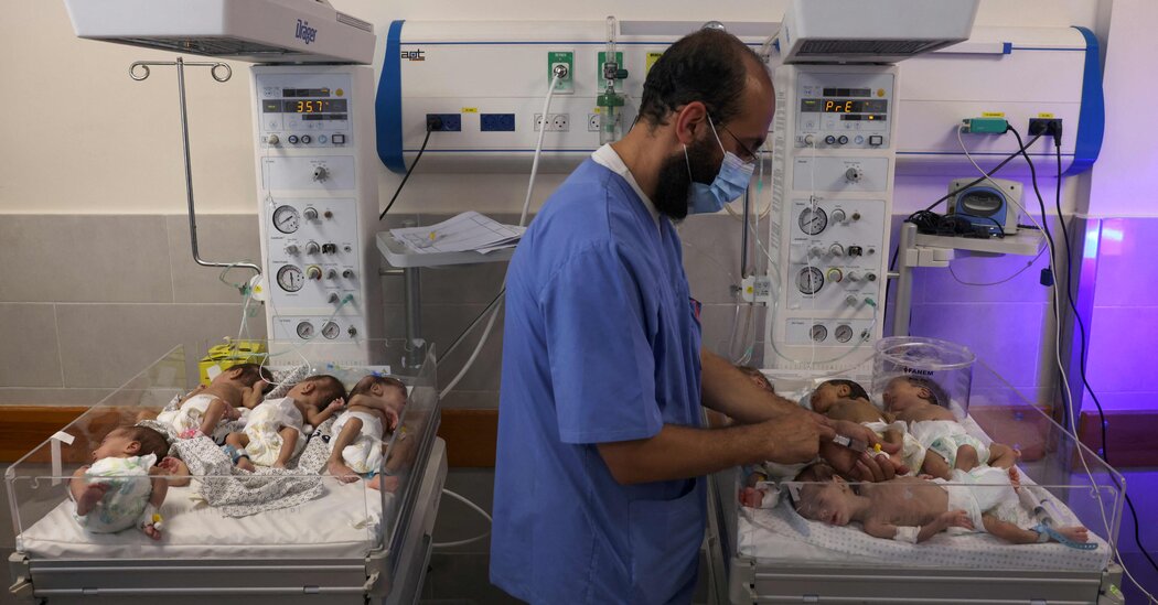 Gaza Infants Evacuated From Al-Shifa Hospital