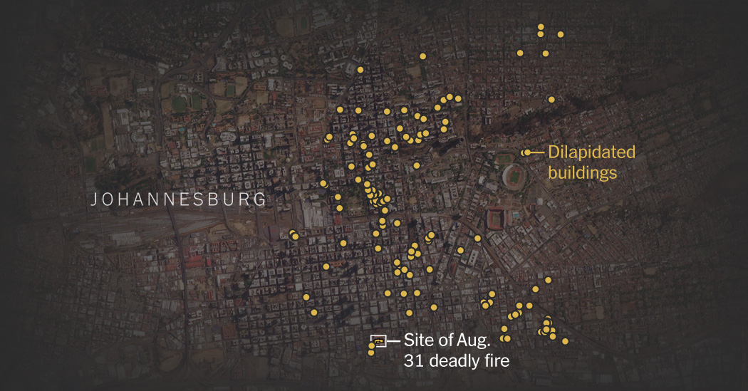 Deadly Fire in Africa’s Richest City Exposed a Secret in Plain Sight