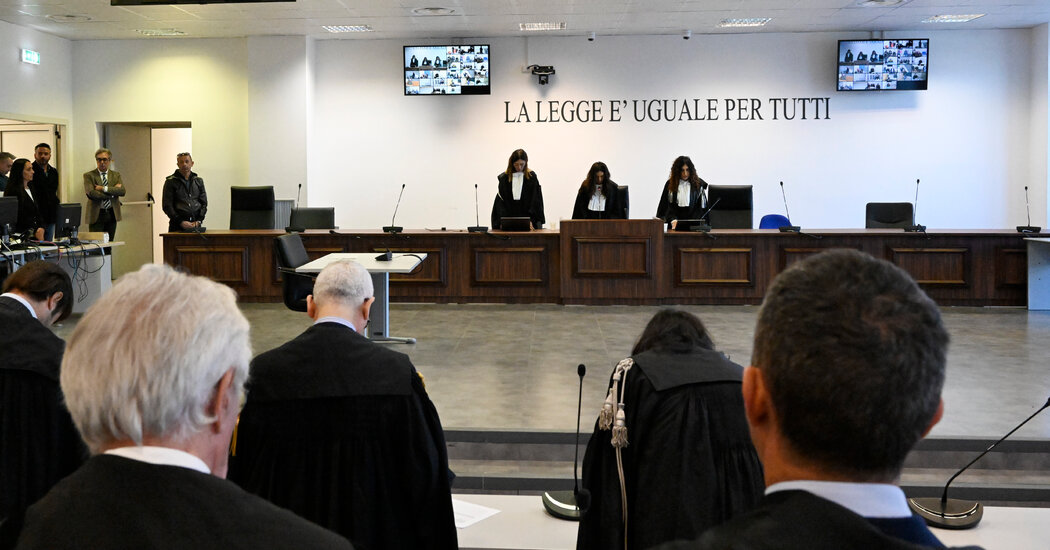 Hundreds Sentenced to Prison in Italian Mob Trial