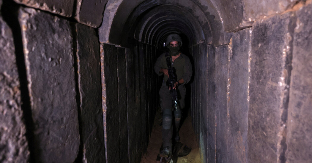 Israel Releases Videos It Says Show Hamas Tunnels Under Al-Shifa Hospital