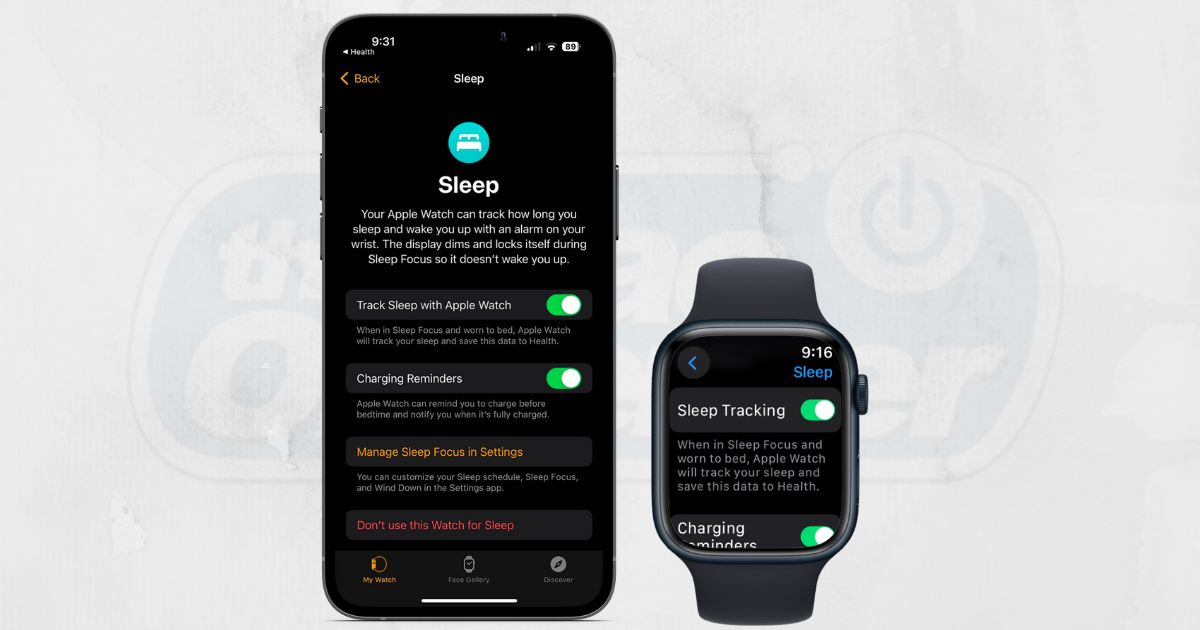 Apple Watch Not Tracking Sleep