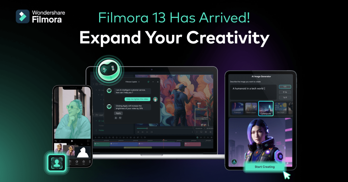 Filmora 13 aims to revamp content creation with AI tools!