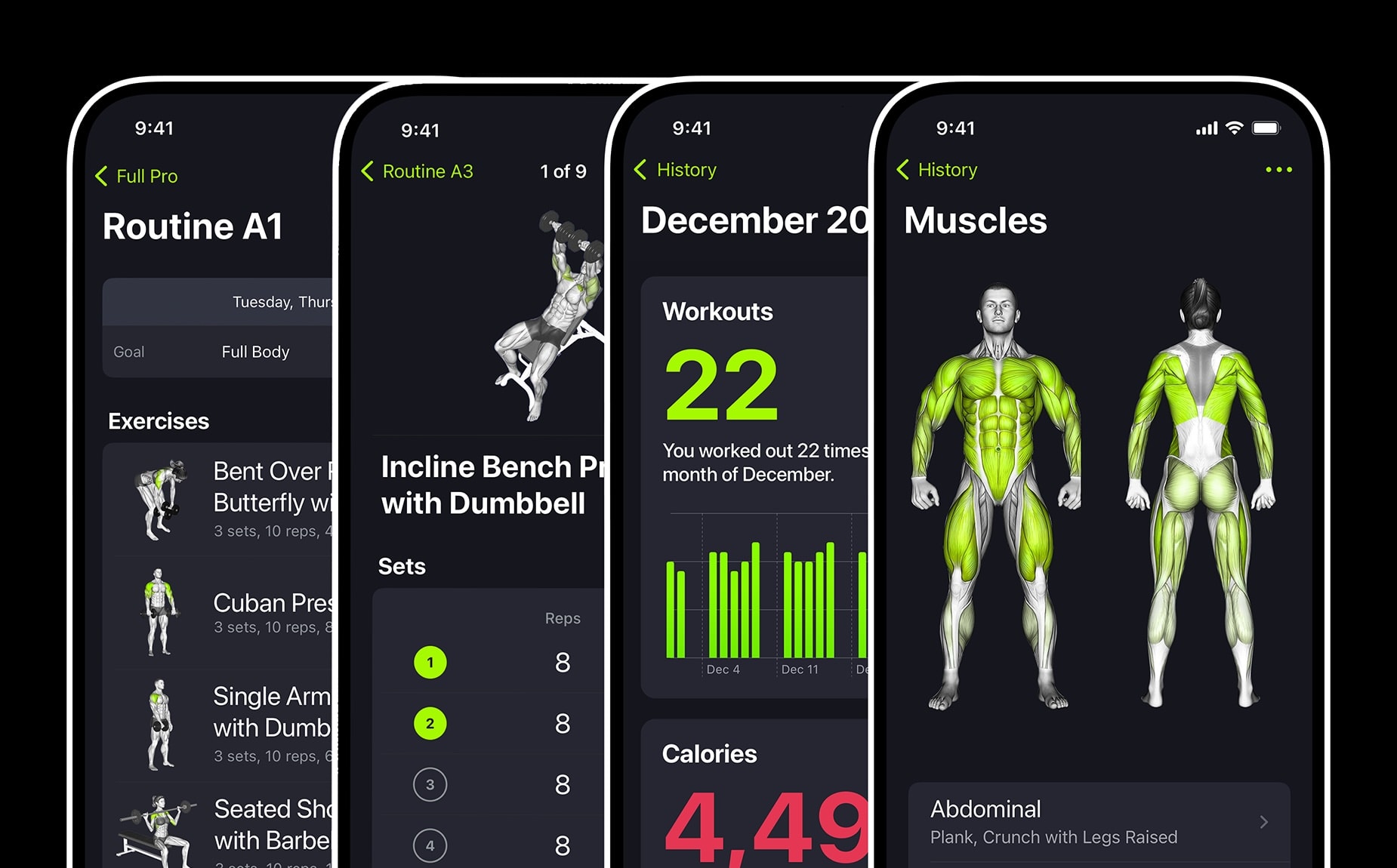 Craft 74 new workouts on Apple Watch with SmartGym app