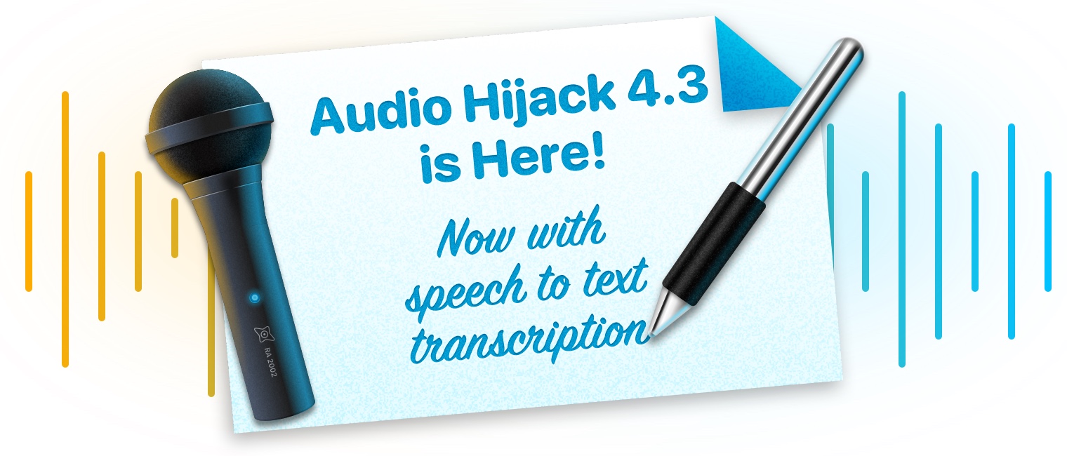 Rogue Amoeba - Under the Microscope » Blog Archive » Turn Speech Into Text With Audio Hijack 4.3’s New Transcribe Block