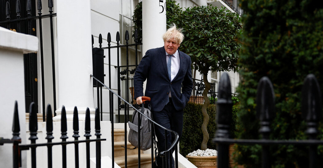 Can Boris Johnson Keep His Cool at U.K.’s Covid Inquiry?