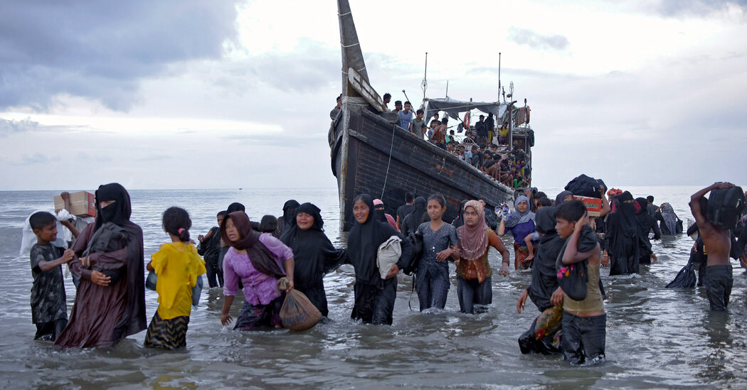 Rohingya Refugees Stuck on Boats in Andaman Sea, U.N. Says