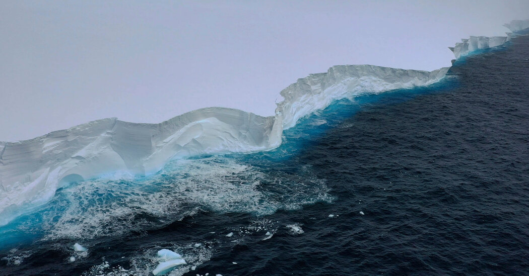 A City-Size Iceberg Is Moving Out of Antarctic Waters