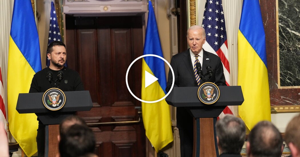 Putin ‘Banking On’ U.S. Failing to Deliver Aid to Ukraine, Biden Says