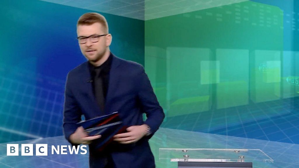 Polish news anchor pulled off air as Tusk reforms take effect