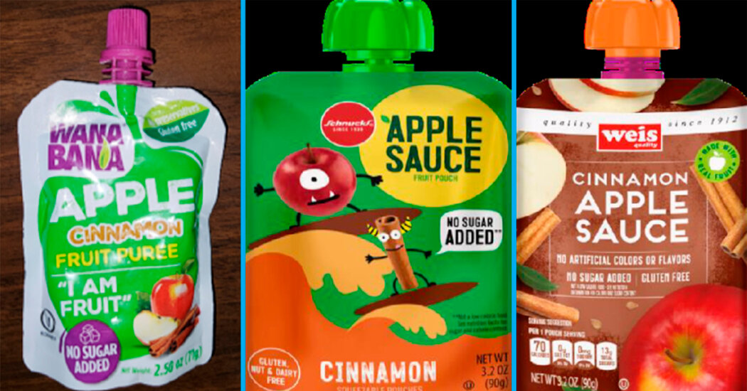 Lead Levels in Children’s Applesauce May Be Traced to Cinnamon Additive
