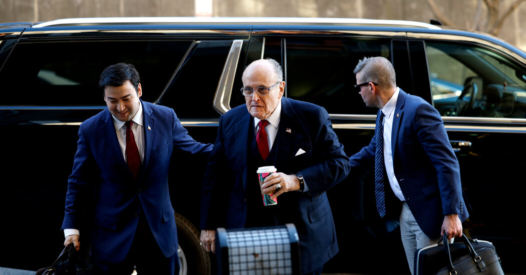 Giuliani Ordered to Pay $148 Million to Election Workers in Defamation Trial