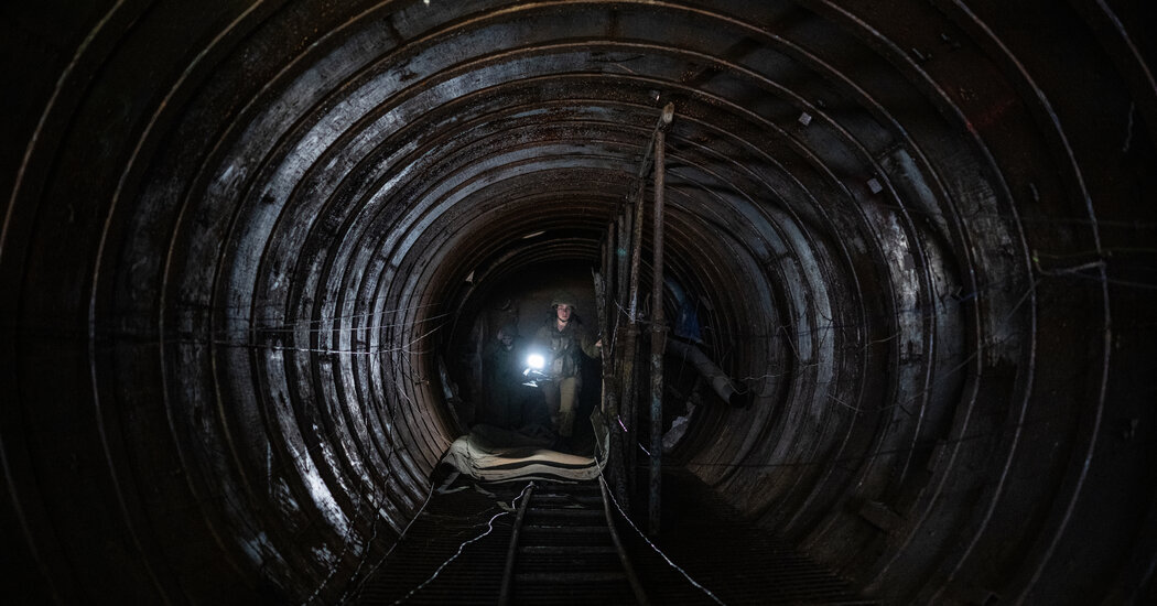 In Gaza, Israelis Display Tunnel Wide Enough to Handle Cars