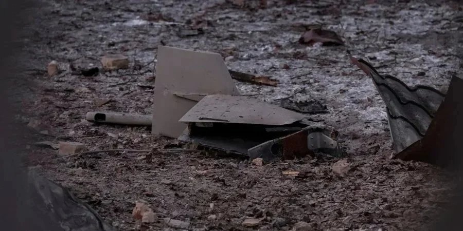 Destroyed drone