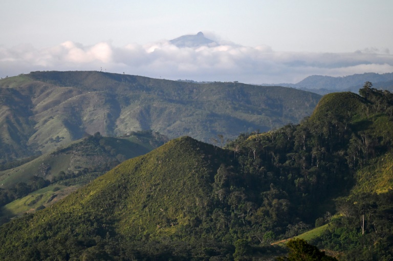 Rugged mountains cover most of Colombia