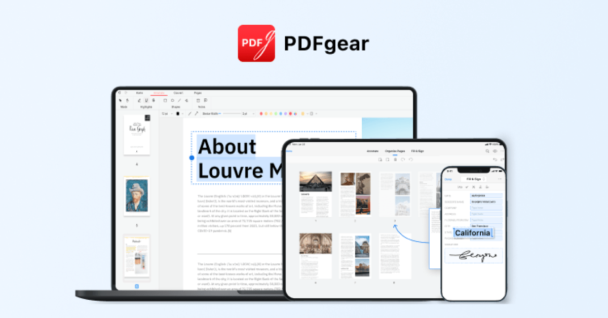 Get PDFgear for free to supercharge your workflows