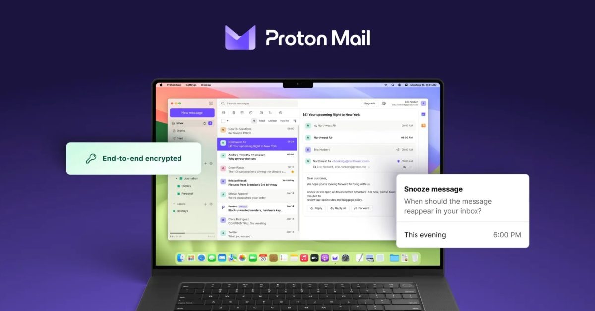 Proton Mail Mac app now in beta, but early access is expensive