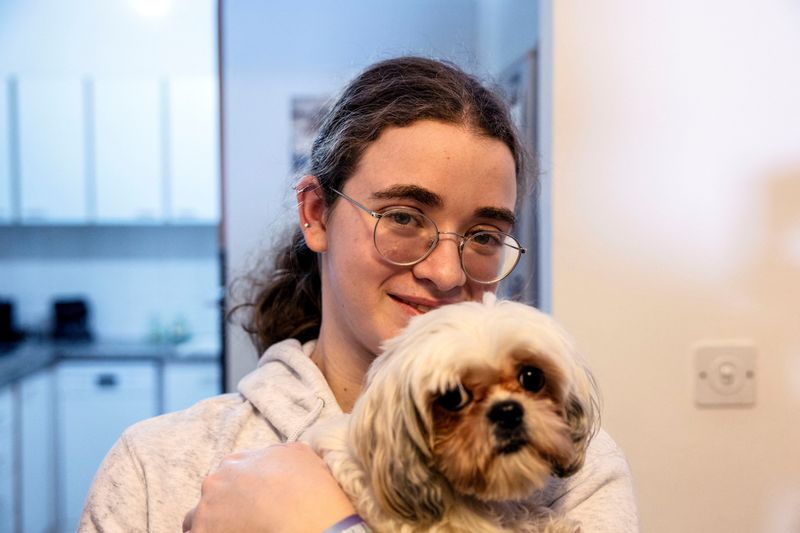 Israeli teen held hostage in the Gaza Strip with her dog speaks to Reuters after being released