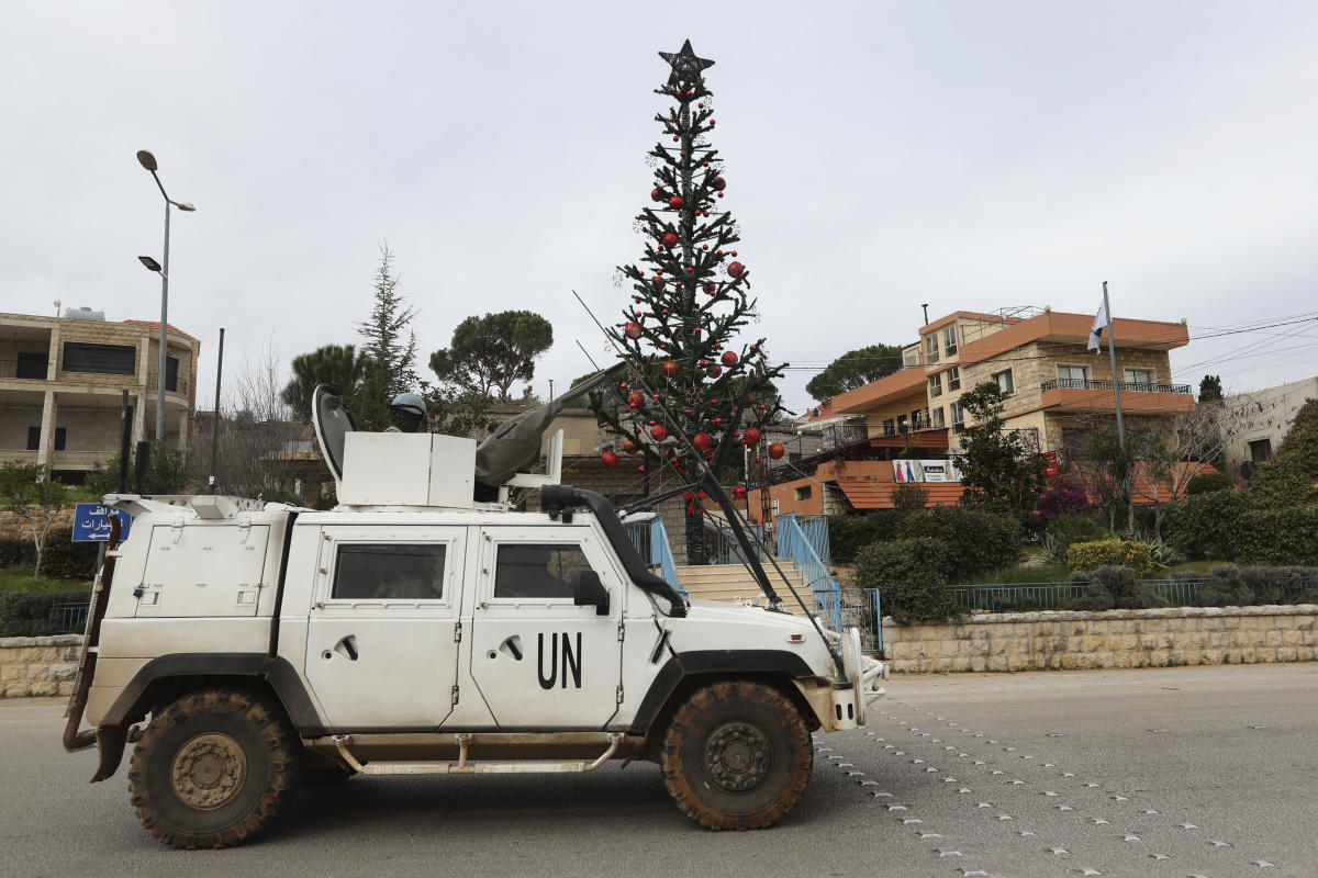 Christians in Lebanon's tense border area prepare to celebrate a subdued Christmas