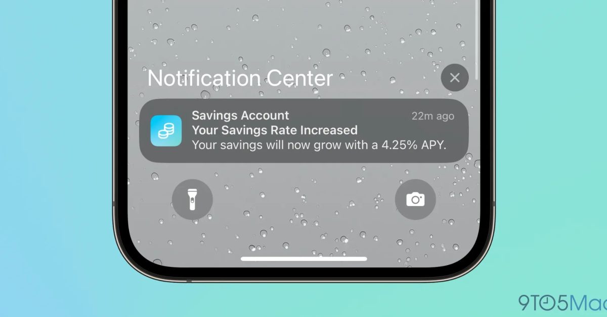 Apple Card Savings Account gets its first interest rate boost since launch