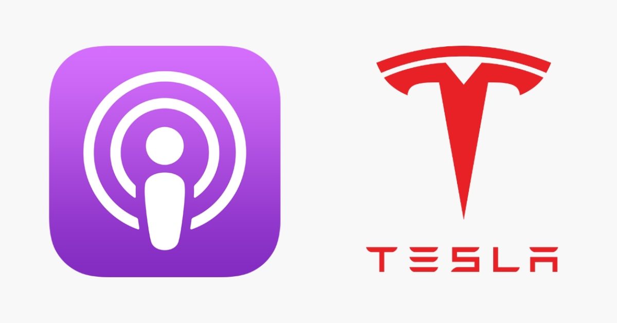 Apple Podcasts app launching on Tesla vehicles next week