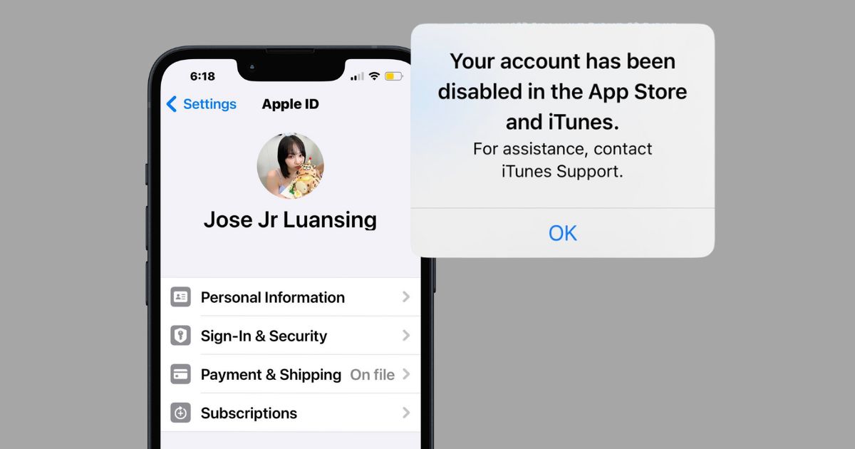 The iCloud Disabled Warning Pops Up on iPhone