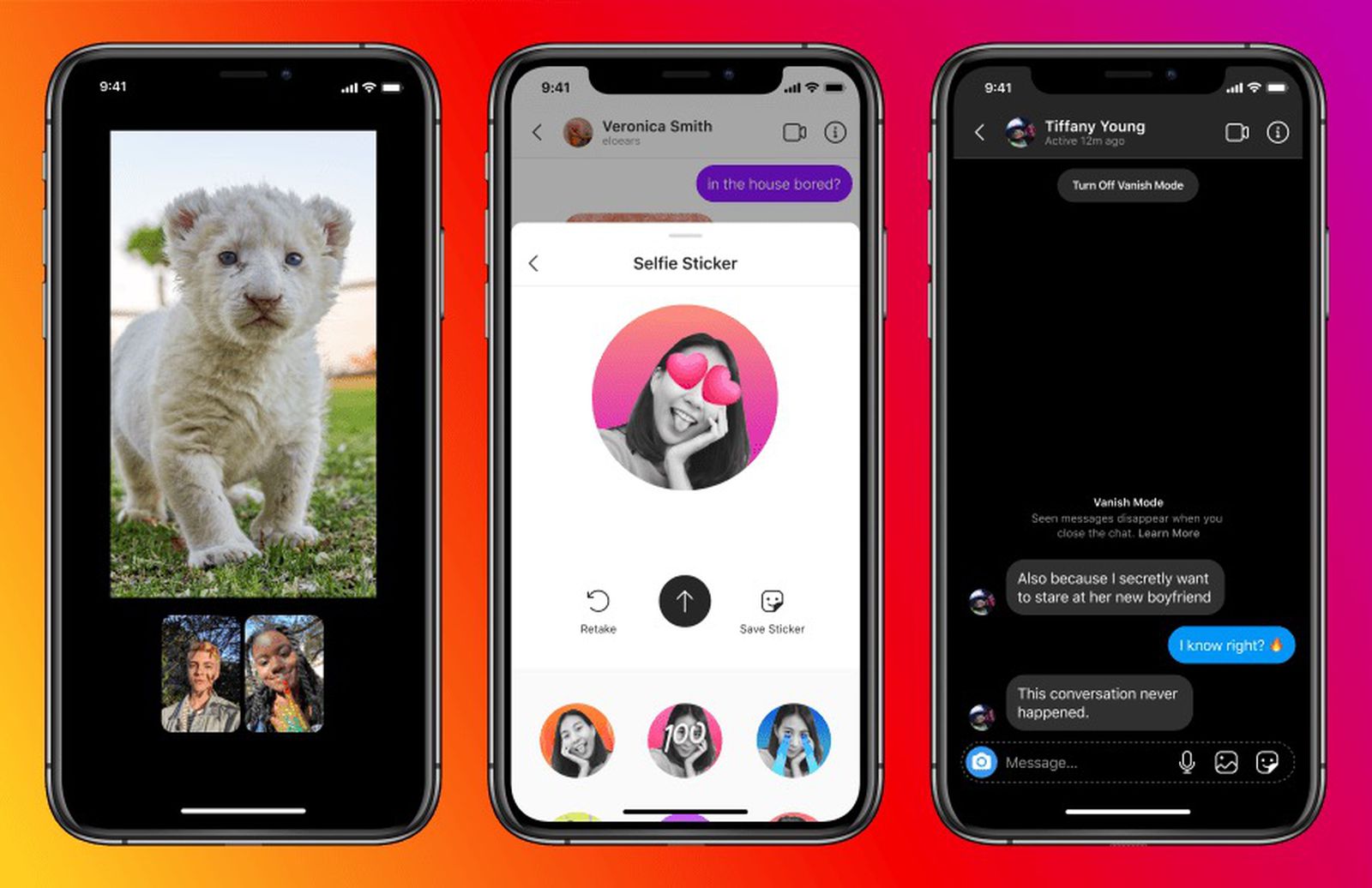 Instagram and Facebook Messenger Chats to Disconnect This Month
